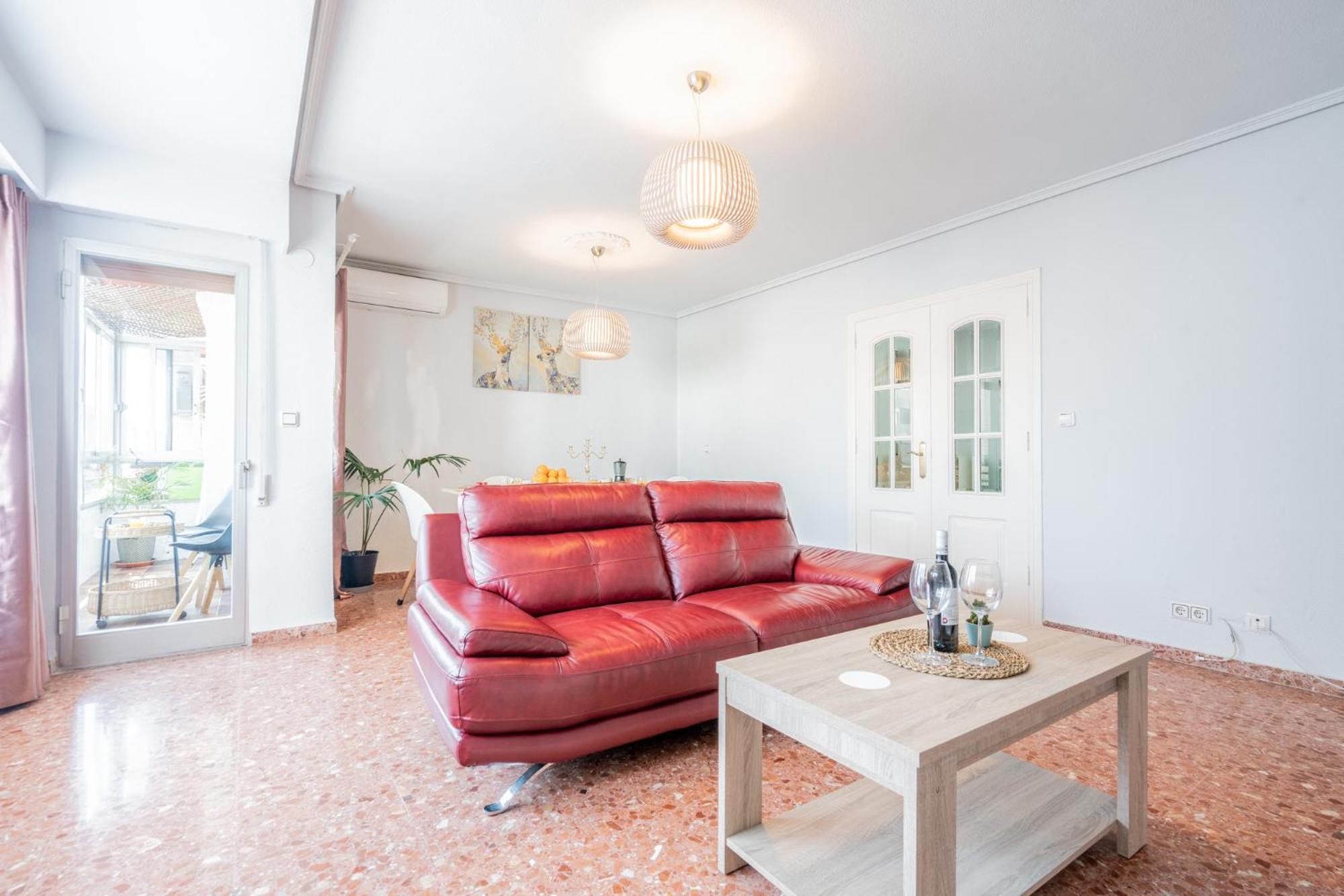 Apartamento Familiar En Avenida Del Puerto Valencia Exterior foto